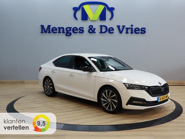 Skoda OCTAVIA 1.0 e-TSI Sport Business Airco ECC | Trekhaak | Virtual | Sfeer | Cruise Control | LED | Apple Carplay | Isofix | NAP