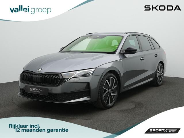 Skoda OCTAVIA Combi 1.5 TSI MHEV 150 pk DSG Sportline | Stuur-/achterbankverwarming | Achteruitrijcamera | Adaptive Cruise