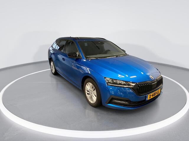 Skoda OCTAVIA Combi 1.0 e-TSI 110pk DSG Sport Business Edition · Apple/Android Car Play · Elek. Trekhaak · Sportstoelen · Cruise Control · P-Sensoren · 16'' Inch · Garantie t/m 07-01-2028 of 100.000km