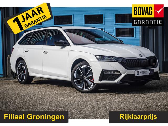 Skoda OCTAVIA Combi 1.4 TSI RS iV PHEV Business GRATIS Afleverpakket! | 245 PK | 4 Jaar Fabrieksgarantie! |