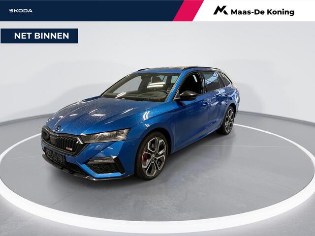 Skoda OCTAVIA RS iV Business 1.4 TSI 245 pk PHEV Combi DSG · Panoramadak · Canton Audio · Head-Up · Keyless · Elek. Achterklep · Apple/Android Car Play · 19'' Inch ·