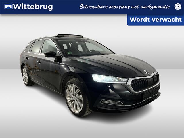 Skoda OCTAVIA Combi 1.4 TSI iV PHEV Style / AUTOMAAT/ PANO/ CAMERA/ PARK. SENSOREN/ DODE HOEK/ MEMORY SEATS/ KEYLESS/ ELEK. ACHTERKLEP/ SMARTLINK/ STOELVERWARM./ ADAPT. CRUISE/ NAVI/ CLIMA/ DAB