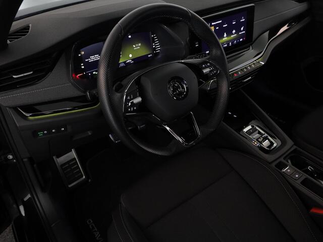 Skoda OCTAVIA Combi 1.4 TSI iV PHEV Sportline Business 204pk | Adaptieve cruise controle | 18 inch lichtmetalen velgen | Navigatie |