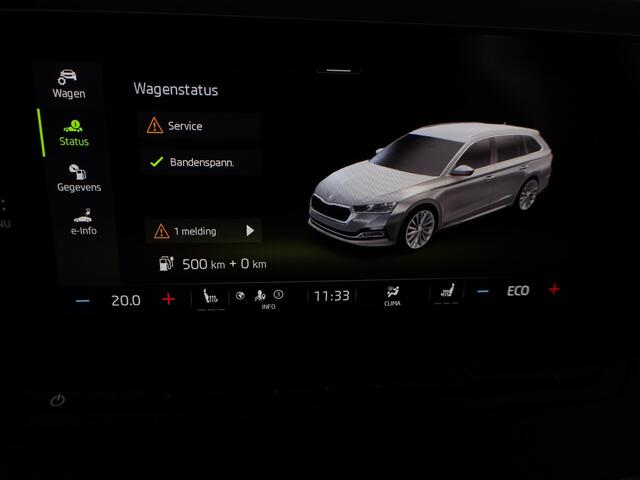 Skoda OCTAVIA Combi 1.4 TSI iV PHEV Sportline Business 204pk | Adaptieve cruise controle | 18 inch lichtmetalen velgen | Navigatie |