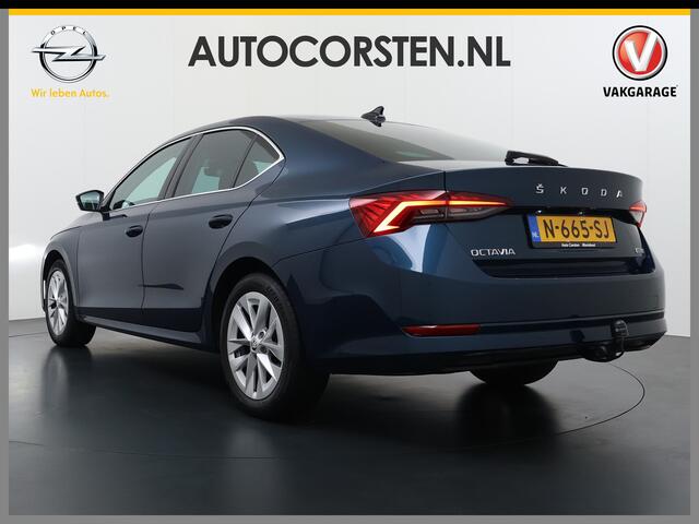 Skoda OCTAVIA e-TSI AUT Trekhaak Adap.Cruise Camera Navi Ecc Apple Carplay Android Auto Virtual Cockpit Business Edition Plus Elek.Achterklep Stoelverwarming voor+achter Lmv DAB Led Keyless advanced Dodehoek detector 1e Eigenaar Origineel Nederlandse Auto Mild-Hybrid