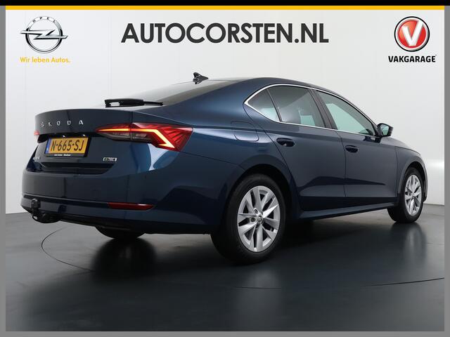 Skoda OCTAVIA e-TSI AUT Trekhaak Adap.Cruise Camera Navi Ecc Apple Carplay Android Auto Virtual Cockpit Business Edition Plus Elek.Achterklep Stoelverwarming voor+achter Lmv DAB Led Keyless advanced Dodehoek detector 1e Eigenaar Origineel Nederlandse Auto Mild-Hybrid