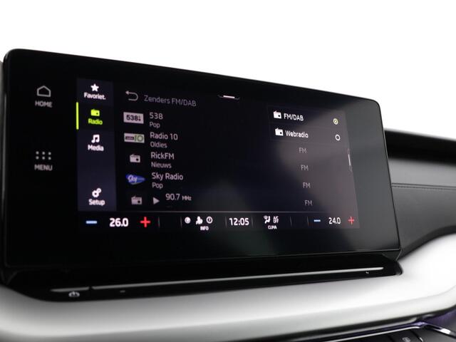 Skoda OCTAVIA Combi 1.0 e-TSI 110pk DSG Sport Business Edition · Apple/Android Car Play · Inklap. Trekhaak · Active Info Display · Cruise Control · Sfeerverlichting · Garantie t/m 02-01-2028 of 100.000km