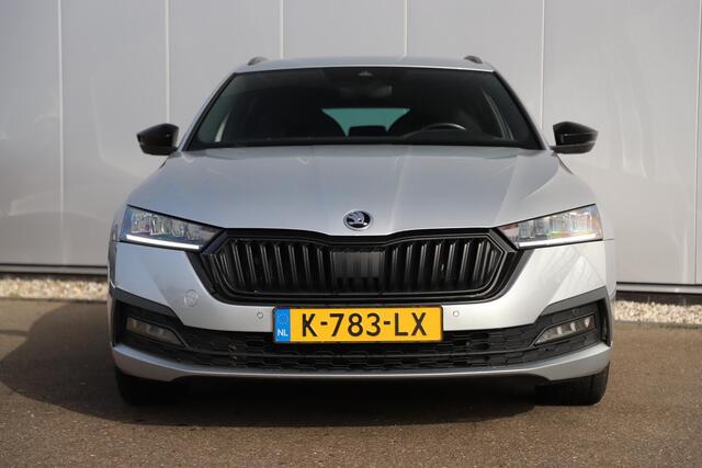 Skoda OCTAVIA Combi 1.0 e-TSI Sport Business Automaat Sportstoelen 17 inch LMV Navigatie Clima Adaptive Cruise Sfeerverlichting