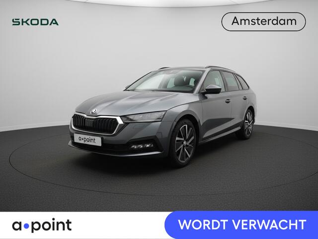 Skoda OCTAVIA Combi Ambition Clever 1.4 TSI iV PHEV 204 pk Automaat (DSG) | Verlengde garantie | Navigatie | Parkeersensoren | Achteruitrijcamera | Adaptieve cruise control | Stoelverwarming v/a |