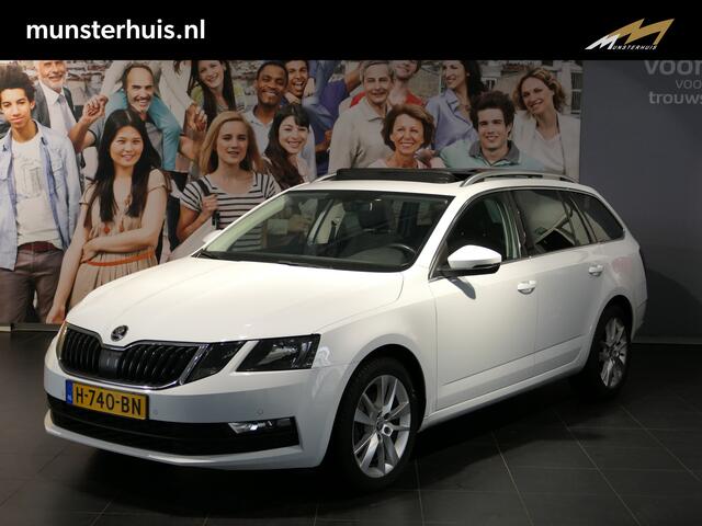 Skoda OCTAVIA Combi 1.5 TSI Greentech Ambition Business - Elektrisch glazen panorama-dak - Sensor v+a - 17" lmv - Afneembare trekhaak - Stoelverwarming