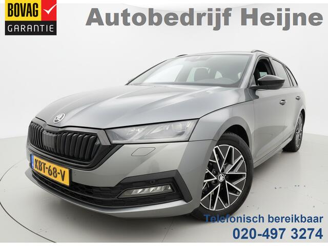 Skoda OCTAVIA Combi 1.5 TSI MHEV 150PK SPORTLINE BUSINESS CAMERA/NAVI/HEAD-UP/SFEERVERL.