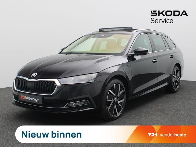 Skoda OCTAVIA Combi 1.4 TSI iV PHEV Business Edition Plus 204PK DSG SOH 98%, Pano-Schuifdak, Head-Up Display, Virtual Pedal, Achteruitrijcamera, Keyless, Voorruitverwarming, Memorystoel
