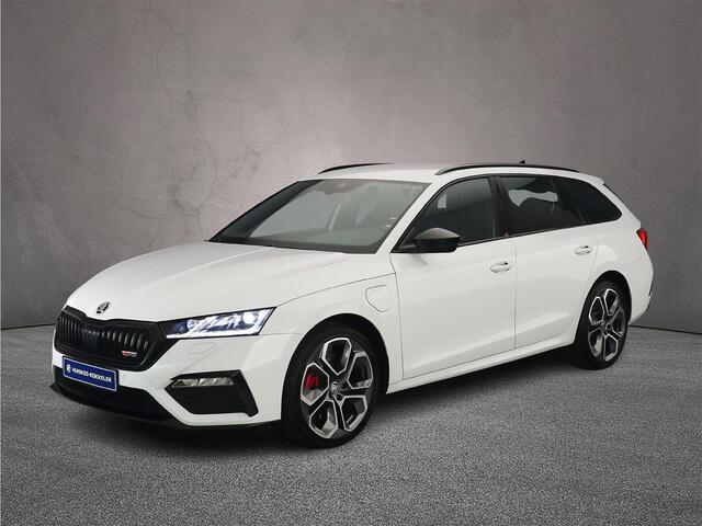 Skoda OCTAVIA Combi RS iV Business 1.4 TSI PHEV 245pk DSG Automaat Adaptive cruise control, Navigatie, Achteruitrijcamera, LED koplampen, Stoelverwarming, Parkeersensoren