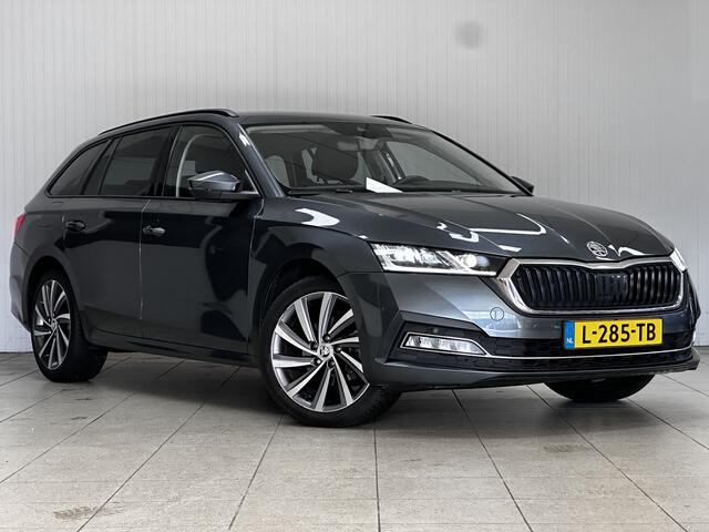 Skoda OCTAVIA Combi 1.5 TSI First Edition/ Virtual Cockpit/ Apple+Android/ DAB+/ 18''LMV/ Keyless/ Clima/ Navi/ Cruise/ Bluetooth/ Multi.LEDER.Stuur/ Elek.pakket/ isofix/ PDC V+A.