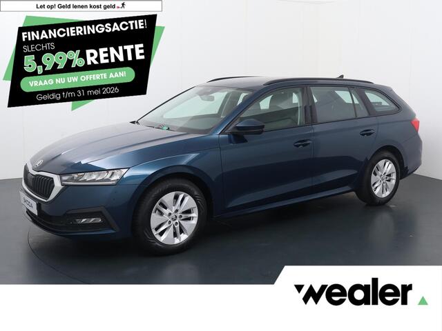 Skoda OCTAVIA Combi 1.0 e-TSI Ambition | 110 PK | Automaat | Trekhaak wegklapbaar | Navigatiesysteem |