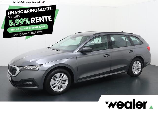 Skoda OCTAVIA Combi 1.0 e-TSI Ambition | 110 PK | Automaat | Trekhaak wegklapbaar | Navigatiesysteem |