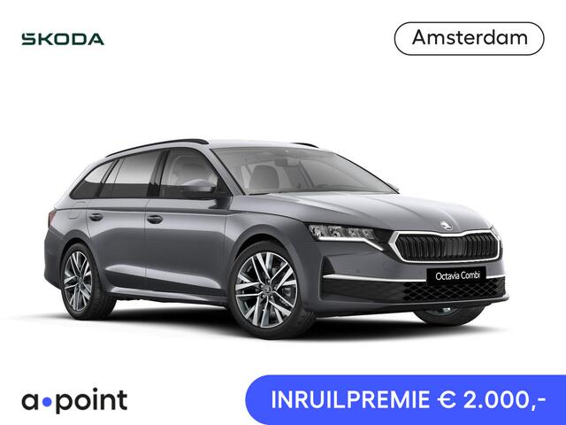 Skoda OCTAVIA Combi Business Edition Plus m-HEV 1.5 TSI 150 pk 7 versn. DSG | Winter pakket | Lichtmetalen velgen 18" Lerna Antraciet