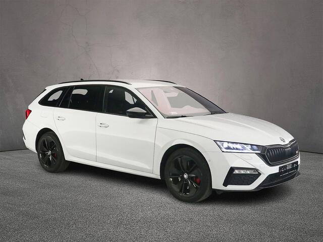 Skoda OCTAVIA Combi RS iV Business 1.4 TSI PHEV 245pk DSG Automaat Adaptive cruise control, CANTON audio, Achteruitrijcamera, Elektrische achterklep, Navigatie