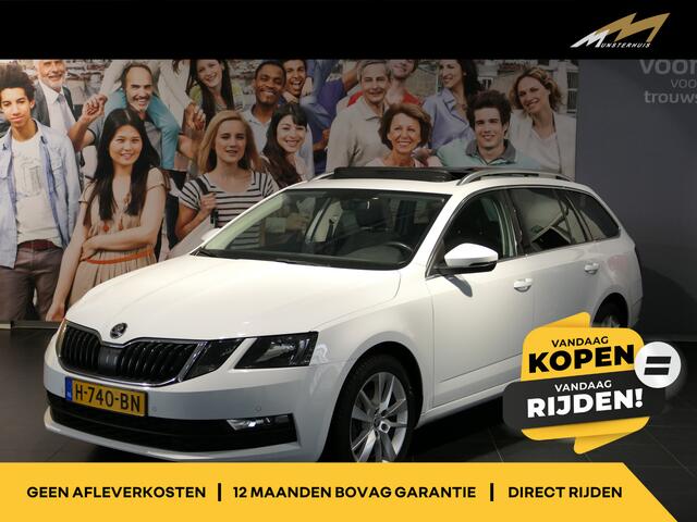Skoda OCTAVIA Combi 1.5 TSI Greentech Ambition Business - Elektrisch glazen panorama-dak - Sensor v+a - 17" lmv - Afneembare trekhaak - Stoelverwarming