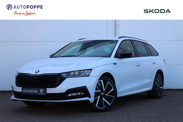 Skoda OCTAVIA Combi 1.4 TSI iV PHEV Sportline Business 204pk DSG6 | SOH 95,2% | HUD | Stoelverw voor- en achter | Adaptive
