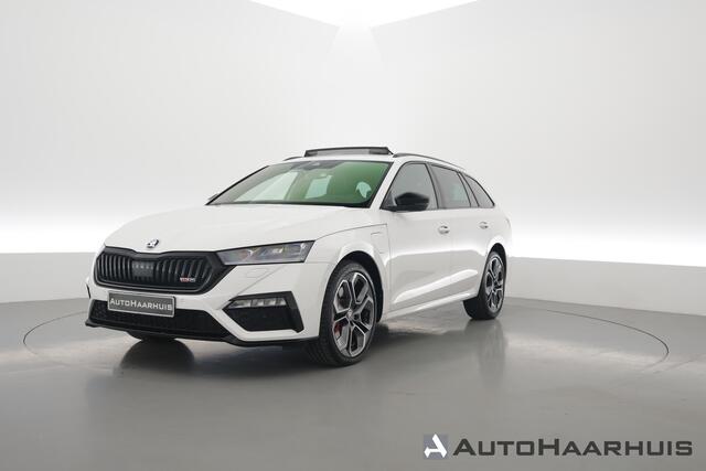 Skoda OCTAVIA Combi 1.4 TSI RS iV PHEV Business | Pano | HUD | Canton Audio | Massage | Elek. Stoelen | Keyless | Camera | Adapt. Cruise