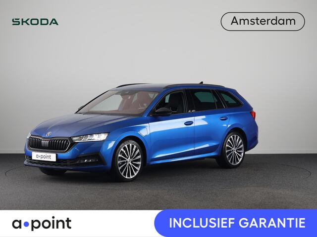 Skoda OCTAVIA Combi 1.4 TSI iV PHEV Sportline Business 204pk | Navigatie via App| Parkeercamera | Elektrisch veerselbare stoelen met geheugen | Parkeersensoren voor en achter |