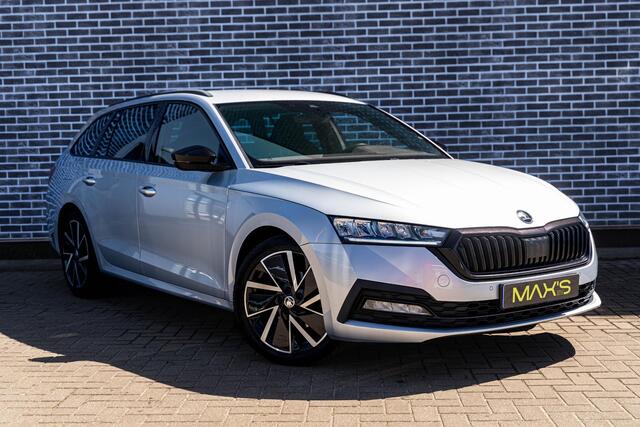 Skoda OCTAVIA Combi 1.0 e-TSI Sport Business | Parkeersensoren | Sportstoelen | Lichtmetalen Velgen 18 inch | Navigatie | Apple Carplay | Android Auto | Voorruitverwarming