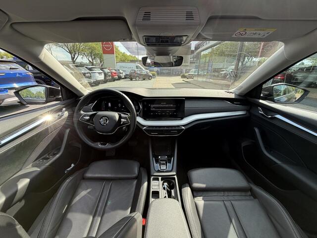 Skoda OCTAVIA Combi 1.4 TSI iV PHEV Sportline Business 205PK | Panoramadak | Leder | Memory Seats | Canton | Afn. Trekhaak | Winterset extra!