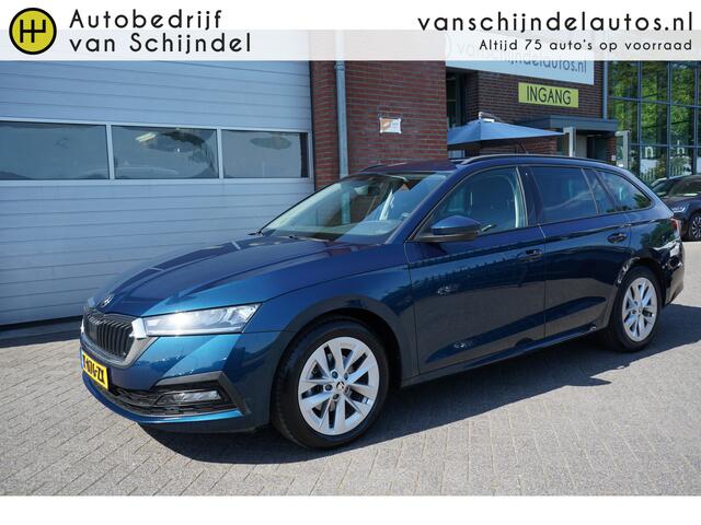Skoda OCTAVIA Combi 1.0 E-TSI 111PK BUSINESS EDITION ORIGINEEL NL DEALER ONDERHOUDEN CAMERA VIRTUEEL COCKPIT STOEL+STUURVERWARMING ANDROID/APPLECARPLAY NAVI ELECTR.KLEP AFN.TREKHAAK KEYLESS PDC V+A+ASSIST CRUISECONTROL ENZ...