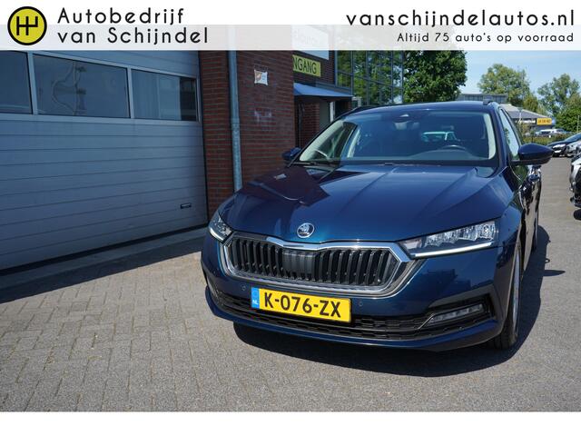 Skoda OCTAVIA Combi 1.0 E-TSI 111PK BUSINESS EDITION ORIGINEEL NL DEALER ONDERHOUDEN CAMERA VIRTUEEL COCKPIT STOEL+STUURVERWARMING ANDROID/APPLECARPLAY NAVI ELECTR.KLEP AFN.TREKHAAK KEYLESS PDC V+A+ASSIST CRUISECONTROL ENZ...