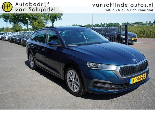 Skoda OCTAVIA Combi 1.0 E-TSI 111PK BUSINESS EDITION ORIGINEEL NL DEALER ONDERHOUDEN CAMERA VIRTUEEL COCKPIT STOEL+STUURVERWARMING ANDROID/APPLECARPLAY NAVI ELECTR.KLEP AFN.TREKHAAK KEYLESS PDC V+A+ASSIST CRUISECONTROL ENZ...