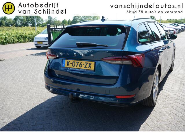 Skoda OCTAVIA Combi 1.0 E-TSI 111PK BUSINESS EDITION ORIGINEEL NL DEALER ONDERHOUDEN CAMERA VIRTUEEL COCKPIT STOEL+STUURVERWARMING ANDROID/APPLECARPLAY NAVI ELECTR.KLEP AFN.TREKHAAK KEYLESS PDC V+A+ASSIST CRUISECONTROL ENZ...