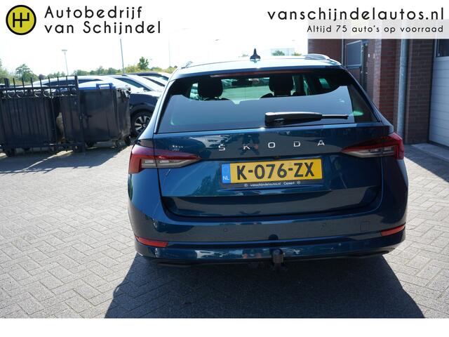 Skoda OCTAVIA Combi 1.0 E-TSI 111PK BUSINESS EDITION ORIGINEEL NL DEALER ONDERHOUDEN CAMERA VIRTUEEL COCKPIT STOEL+STUURVERWARMING ANDROID/APPLECARPLAY NAVI ELECTR.KLEP AFN.TREKHAAK KEYLESS PDC V+A+ASSIST CRUISECONTROL ENZ...