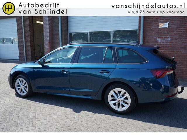 Skoda OCTAVIA Combi 1.0 E-TSI 111PK BUSINESS EDITION ORIGINEEL NL DEALER ONDERHOUDEN CAMERA VIRTUEEL COCKPIT STOEL+STUURVERWARMING ANDROID/APPLECARPLAY NAVI ELECTR.KLEP AFN.TREKHAAK KEYLESS PDC V+A+ASSIST CRUISECONTROL ENZ...