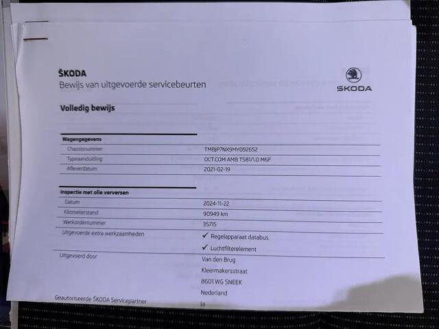 Skoda OCTAVIA Combi 1.0 TSI Business Edition Gratis Afleverpakket! | Trekhaak | Elektrische Kofferklep |