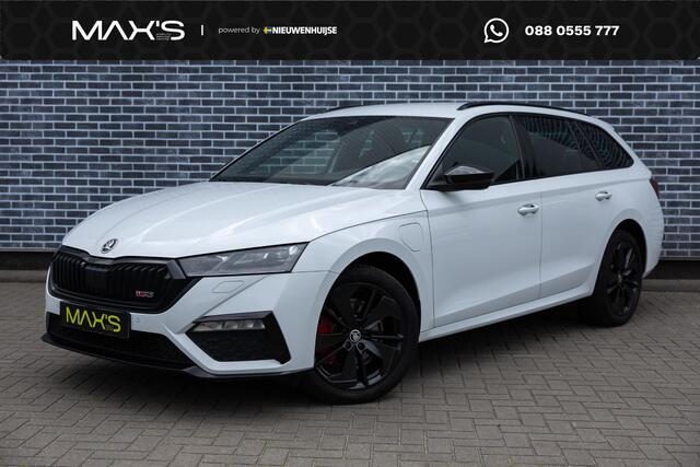 Skoda OCTAVIA Combi 1.4 TSI RS iV PHEV Business | Plug-in Hybrid (PHEV) | Trekhaak | Navigatie 10" | Virtual Cockpit | Matrix LED Koplampen | Keyless Entry | Apple Carplay | Android Auto