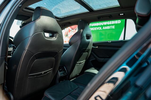 Skoda OCTAVIA Combi 1.4 TSI RS iV | PANO | ALCANTARA SPORT COMFORT STOELEN