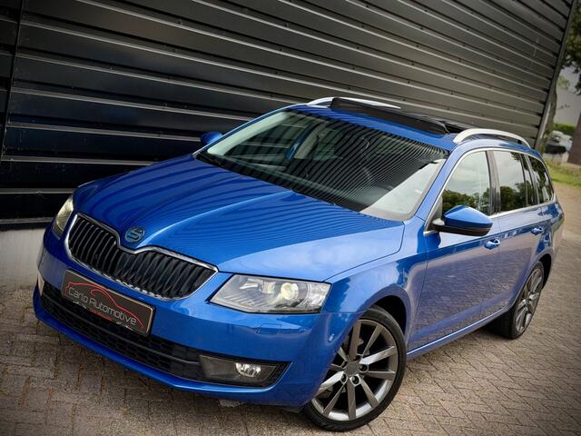 Skoda OCTAVIA Combi 2.0 TDI 150PK! AUT|PANO|CAMERA|CARPLAY|KEYLESS|DCC|LEER