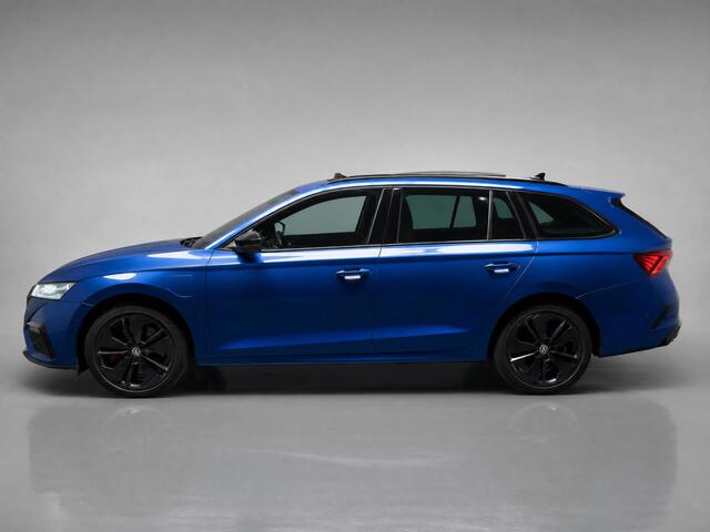 Skoda OCTAVIA Combi 1.4 TSI RS iV PHEV Business / AUTOMAAT/ 245PK/ PANO/ PARK.SENSOR.V+A/ CAMERA/ SMARTLINK/ STOELVERWARM./ MASSAGE/ MEMORY SEAT/ ELEK.ACHTERKLEP/ KEYLESS/ DIGITAL DASH/ NAVI/ DAB/ CLIMA/ LED/ 18'' LMV