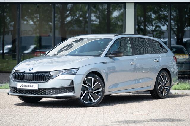 Skoda OCTAVIA Combi 1.5 TSI MHEV Sportline Business | Trekhaak | Matrix LED | Navi | Stoel- Stuurverw. | Side Assist