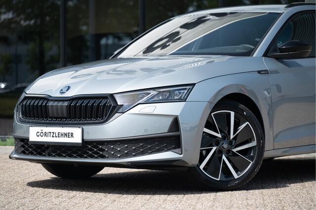 Skoda OCTAVIA Combi 1.5 TSI MHEV Sportline Business | Trekhaak | Matrix LED | Navi | Stoel- Stuurverw. | Side Assist
