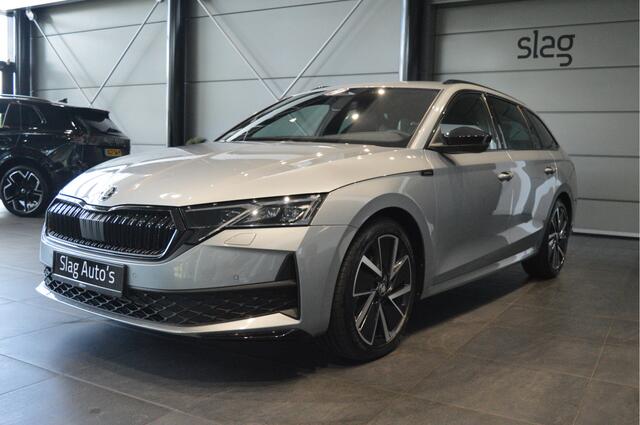 Skoda OCTAVIA Combi 1.5 TSI MHEV Sportline navi camera trekhaak 18 inch !!
