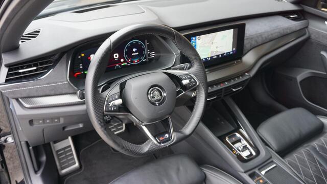 Skoda OCTAVIA Combi 1.4 TSI 245pk RS iV PHEV Pano Cruise HUD Canton *Black optik* stuurverw Virtual Keyless 19 inch LM elek stoel *Nette Skoda*