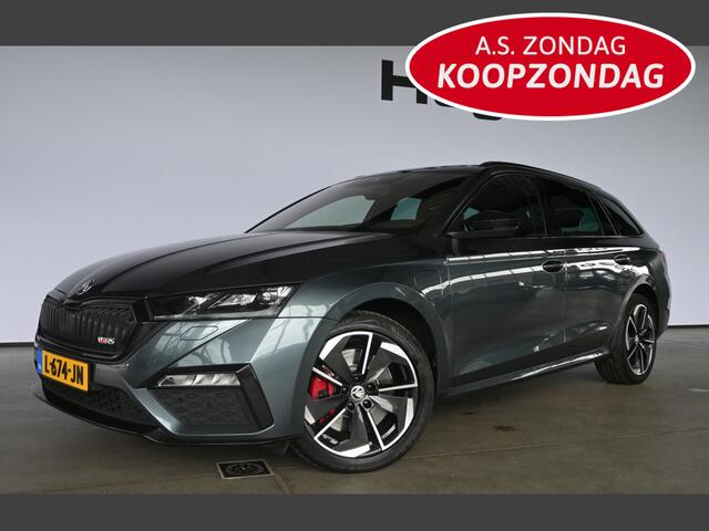 Skoda OCTAVIA Combi 1.4 TSI Automaat RS iV PHEV Business Navigatie Virtual Carplay Matrix Stoelverwarming Inruil Mogelijk!