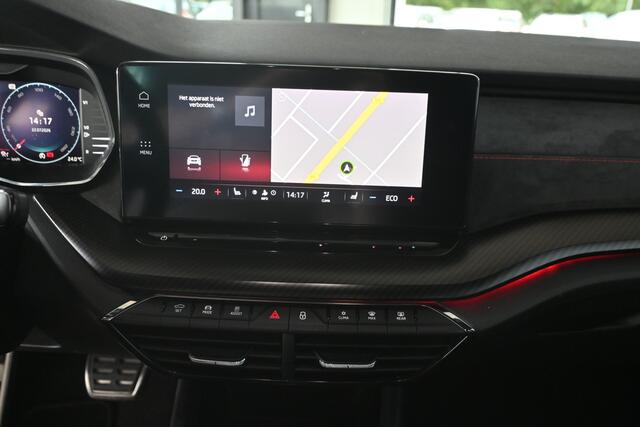 Skoda OCTAVIA Combi 1.4 TSI Automaat RS iV PHEV Business Navigatie Virtual Carplay Matrix Stoelverwarming Inruil Mogelijk!