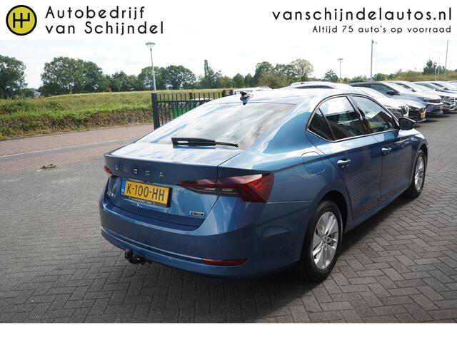 Skoda OCTAVIA 1.0 e-TSI 111PK AUTOMAAT BUSINESS EDITION LUXE ORIGINEEL NEDERLANDS CAMERA TREKHAAK VIRTUEEL COCKPIT FULL LED ANDROID/APPLECARPLAY NAVI KEYLESS STOEL+STUURVERWARMING LMV PDC V+A ENZ...