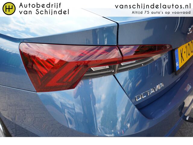 Skoda OCTAVIA 1.0 e-TSI 111PK AUTOMAAT BUSINESS EDITION LUXE ORIGINEEL NEDERLANDS CAMERA TREKHAAK VIRTUEEL COCKPIT FULL LED ANDROID/APPLECARPLAY NAVI KEYLESS STOEL+STUURVERWARMING LMV PDC V+A ENZ...