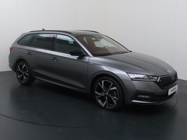 Skoda OCTAVIA Combi 1.4 TSI iV PHEV Sportline Business | 204 PK | SoH 100% | Adaptive Cruise Control | Achteruitrijcamera | Head-up display | Keyless Entry | Stoelverwarming |