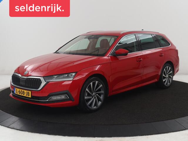 Skoda OCTAVIA Combi 1.5 TSI First Edition | Stoelverwarming | Cruise control | Carplay | Sfeerverlichting | Camera | Parkassist | Climate control | Virtueel dashboard | Elektrische achterklep | 18" velgen