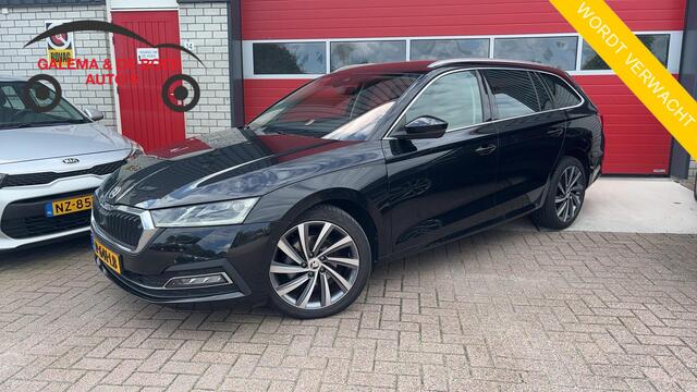 Skoda OCTAVIA Combi 1.5 e-TSI Business Edition Plus AUTOMAAT / COGNAC LEDER / MATRIX LED / STOELVERW / TREKHAAK / CARPLAY / KEYLESS / NAVI / CLIMA / NL-AUTO